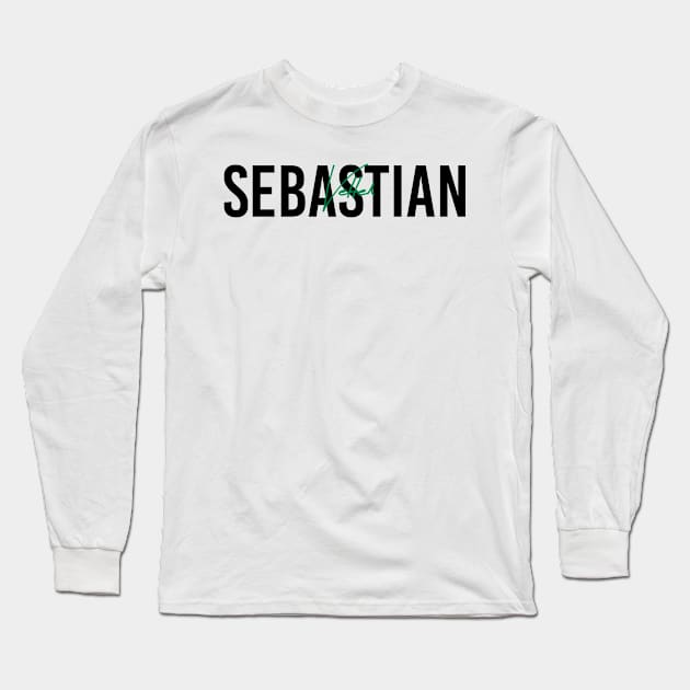 Sebastian Vettel Design 2021 Long Sleeve T-Shirt by GreazyL